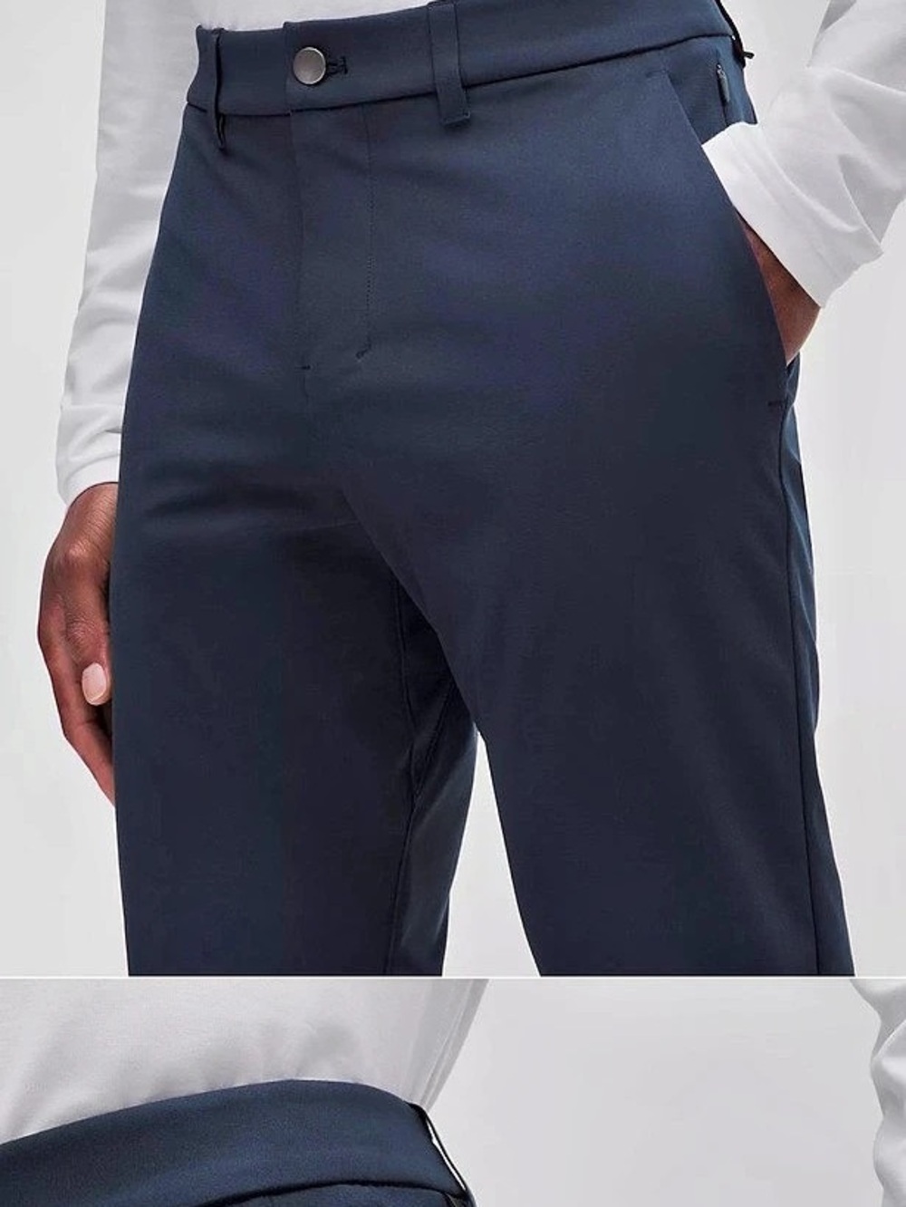 lululemon ABC Slim-Fit Trouser Men's Navy Pants